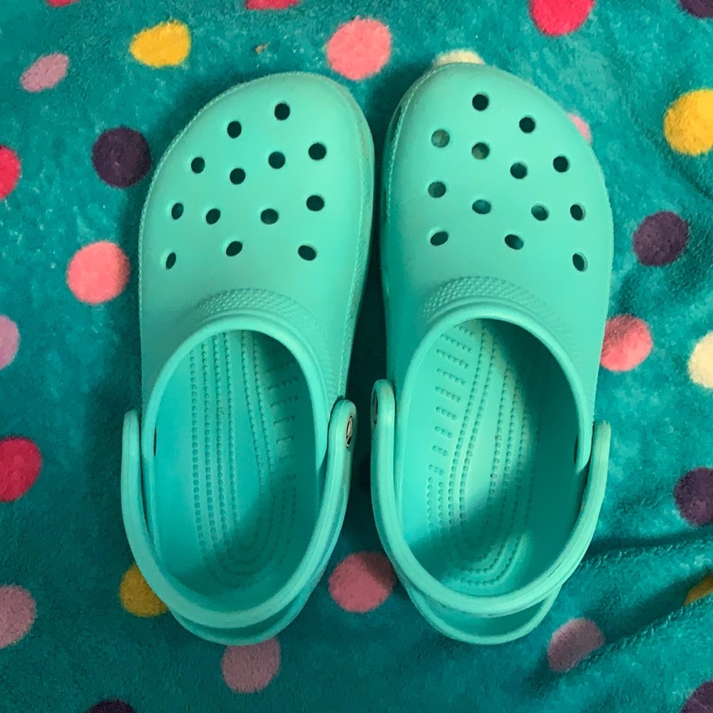Blue Crocs